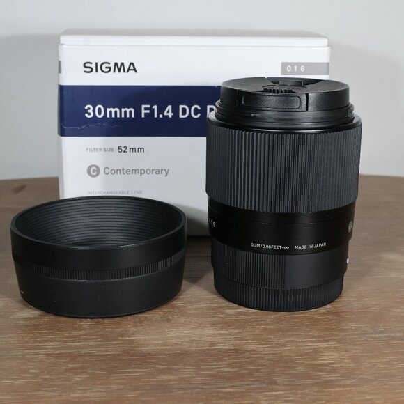 Sigma 30mm DC DN Contemporary Lens for Canon EF-M Open Box